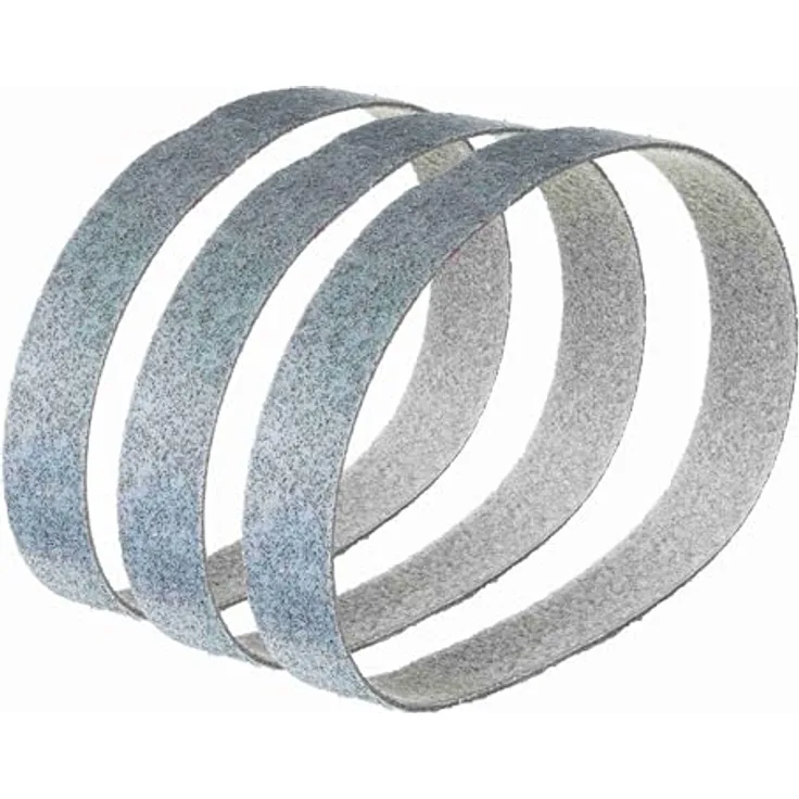 Score Abrasives Pro Line Vlies-Schleifband, 50 x 1020 mm, 3 Stück, ultra fein (P500-P600), grau