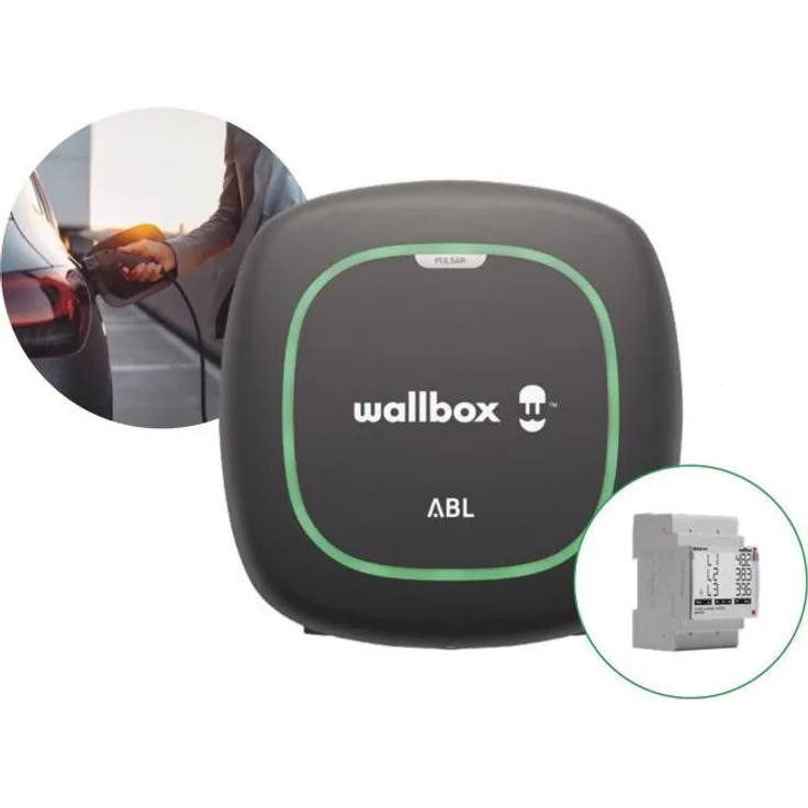 ABL Pulsar Dienstwagen Bundle, Elektroauto Ladestation Wallbox mit MID Meter, 11 kW, Typ 2, 16 A
