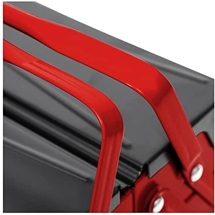 Stier Werkzeugkoffer, leer, Stabiler Metallkasten mit fünf Fächern, LxBxH 600x190x200 mm – Bild 4