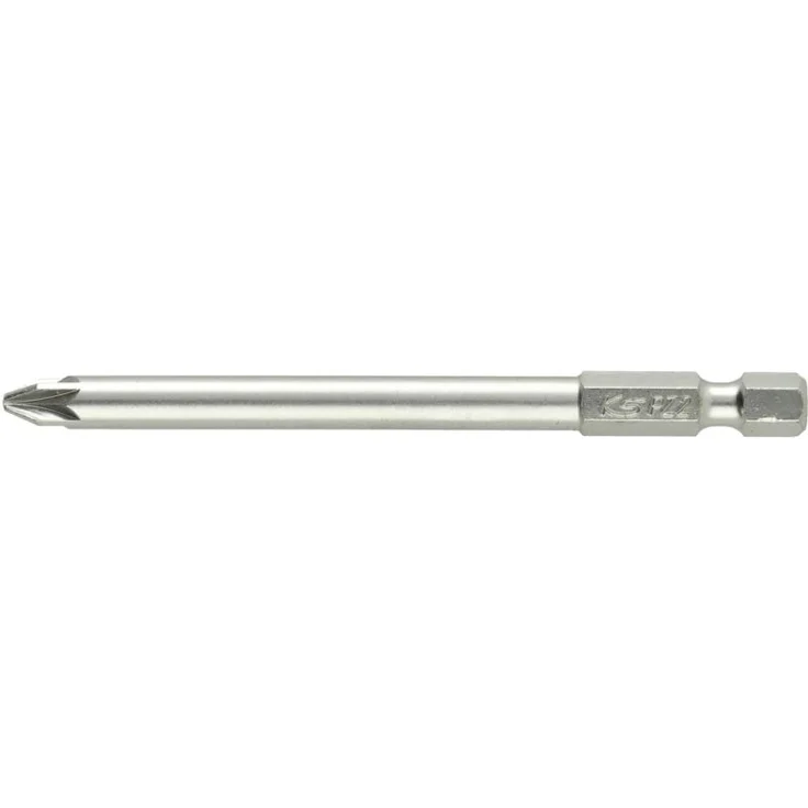 KSTOOLS 1/4" Kreuz-Schlitz-Bit PZ 2, 89mm lang aus S2 Spezialstahl, für Präzisionsanwendungen
