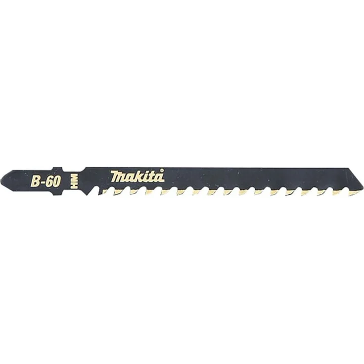 Makita Stichsägeblatt B-60, 75 mm, HM, 6 Zähne pro Zoll, 3er Pack für GFK und Gipskarton – Bild 1