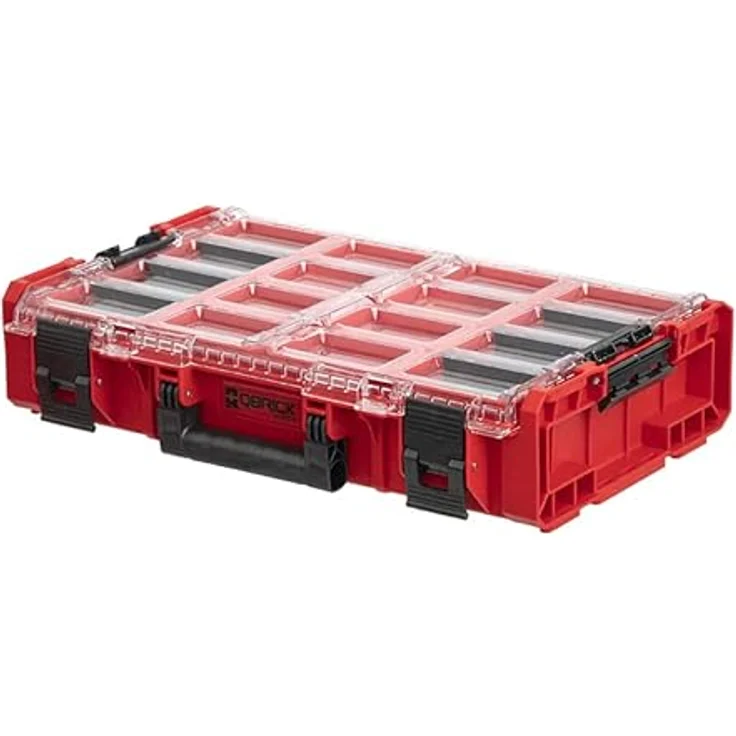 QBRICK One Red Ultra Set Werkzeugkoffer, IP66 wasserdicht, rot – Bild 5