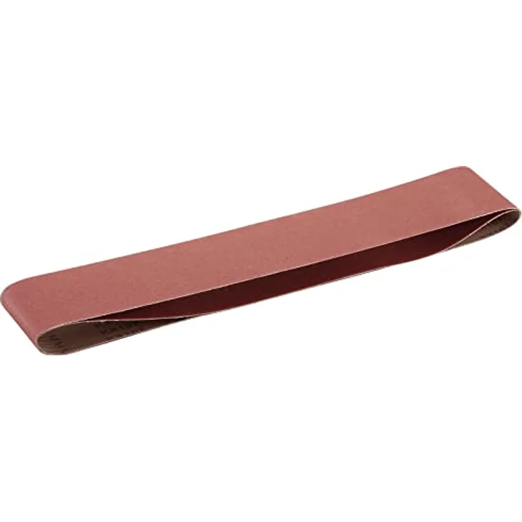 Draper Gewebe-Schleifband 100 x 1220 mm Korn 120 (2 Stück) rot, One Size, 09394