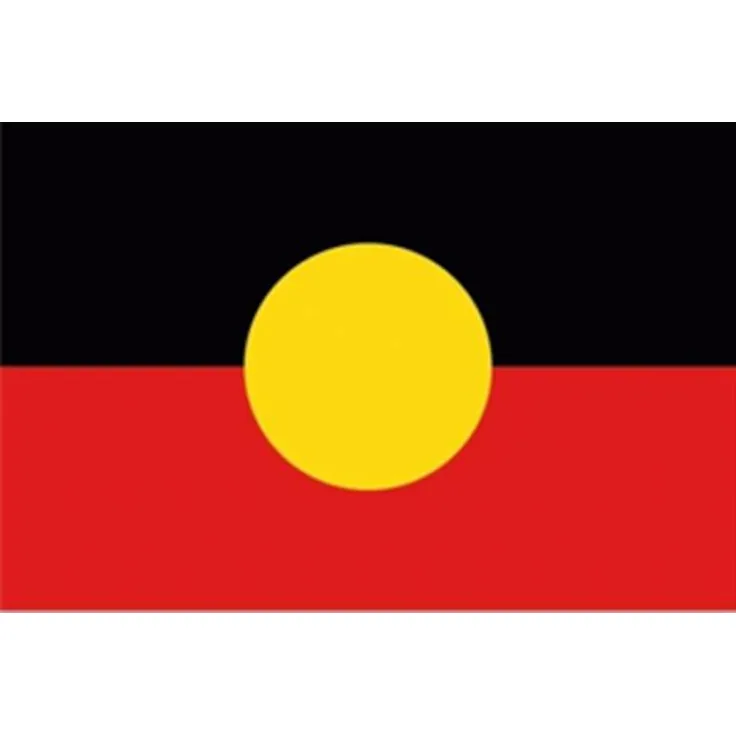 Flagge Aborigines 80 g/m² ca. 90 x 150 cm