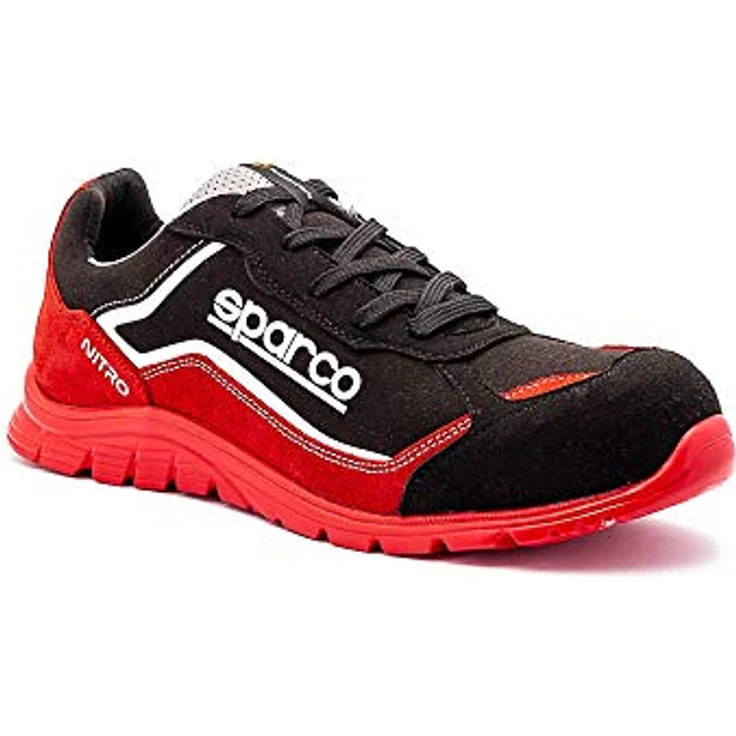 SPARCO Nitro Black Red S3 Sicherheitsschuh EN ISO 20345 48 - Preisvergleich – Bild 2