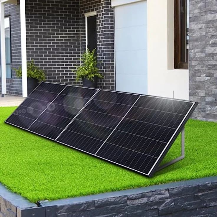 SUNNIVA® Balkonkraftwerk BIFAZIALE 860/800W Solaranlage mit 800W Growatt Micro Wechselrichter, 2x 430W Solarmodule, BIFACIAL, Wifi Bluetooth – Bild 4
