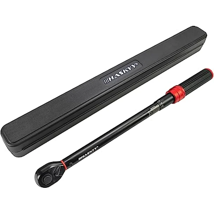 HASKYY Drehmomentschlüssel 1/2" 20-200Nm KFZ Auto PKW Reifen Drehmoment Ratsche Knarre Schlüssel – Bild 2