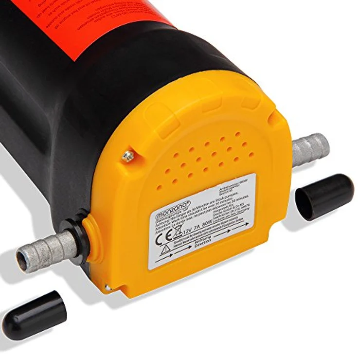 Monzana Ölabsaugpumpe 12V 80 Watt 5l-min - Ölpumpe Absaugpumpe Pumpe Dieselpumpe Öl elektrisch – Bild 3