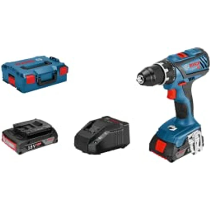 Bosch Professional 18V System Akku Bohrschrauber GSR 18V-28 (2x5,0Ah Akku, in L-Boxx) – Bild 2