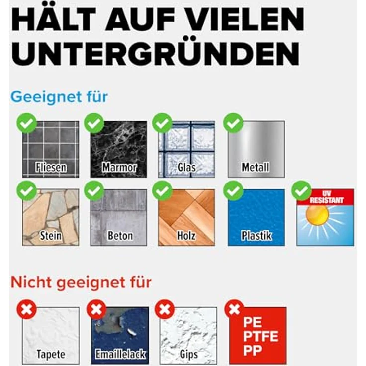 tesa MOON BRONZE selbstklebende Duschablage in gebürsteter Bronze - einstöckig und extra tief - Duschregal aus PVD-beschichtetem Metall - ohne Bohren, mit Klebelösung - 250mm x 92mm x 125mm – Bild 5