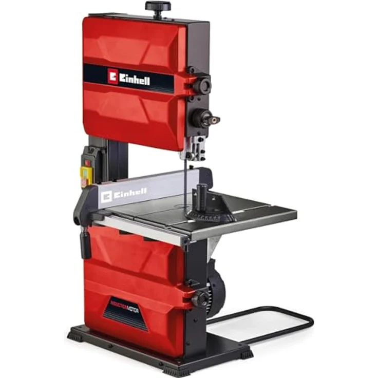 Einhell Bandsäge TC-SB 245 L (400W, maximale Sägebandgeschwindigkeit 726m/min, 245 mm Durchlassbreite, maximale Schnitthöhe 101 mm, neigbarer Sägetisch, Parallel- und Winkelanschlag, Absauganschluss) – Bild 1