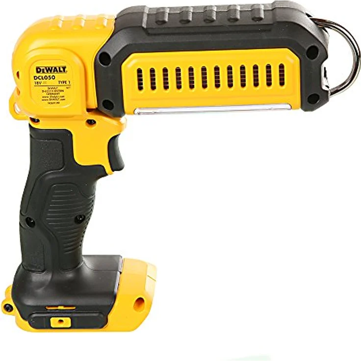 Dewalt DCL050 Akku LED-Leuchte 18V, 250-500 Lumen, 9-fach verstellbarer Lampenkopf, IP 54, ohne Akku und Ladegerät – Bild 6