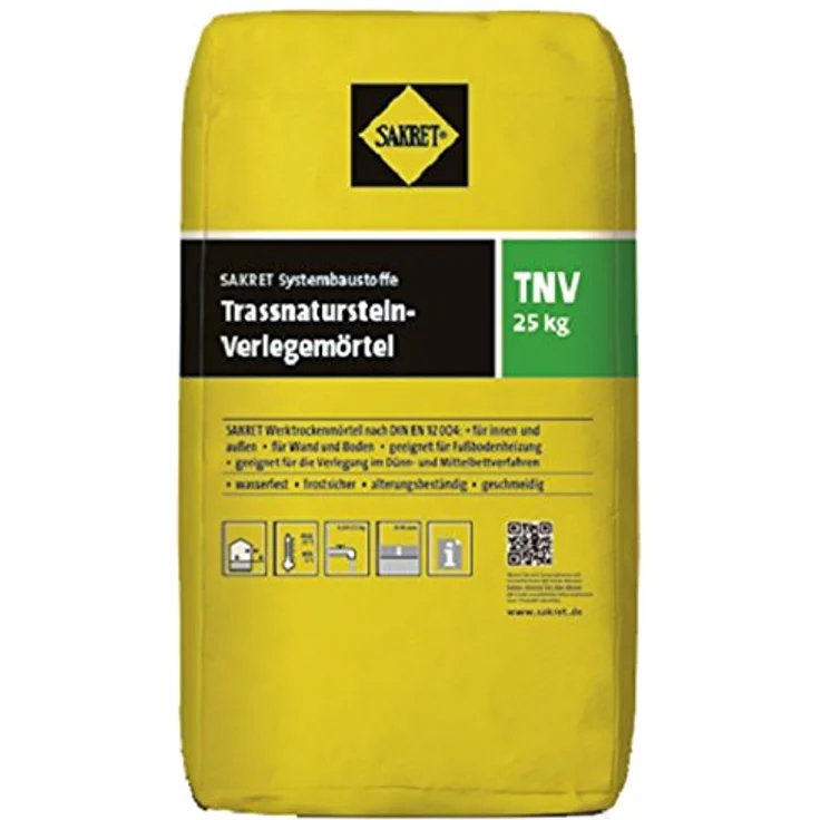 SAKRET Trass-Naturstein-Verlegemörtel TNV 25kg – Bild 2