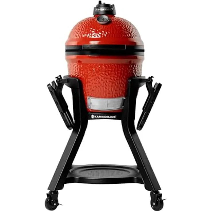 Kamado Joe KJ15112524 Joe Jr. Wagenständer, Schwarz, Robuster Grillwagen für tragbaren Holzkohlegrill 