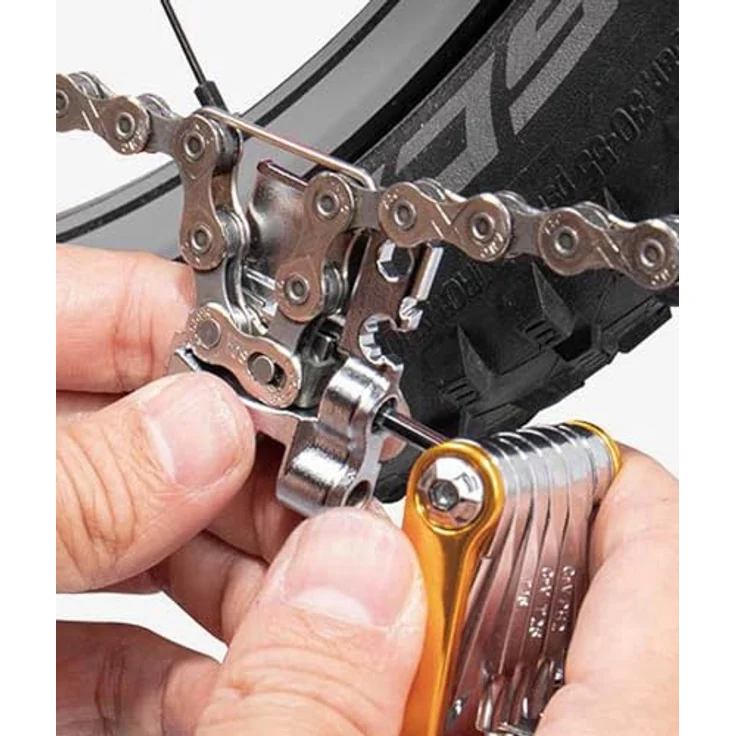 Topeak Unisex  Erwachsene Mini PT30 Multitool, Gold, 7,4 x 4 x 1,9 cm – Bild 7