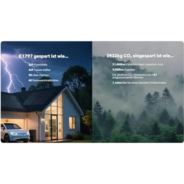 MARSTEK VENUS D Balkonkraftwerk-System Hauptgerät mit 2.2kW AC-Kopplung, 4 MPPT, erweiterbar auf 15,36 kWh, wetterfest nach IP65 – Bild 4