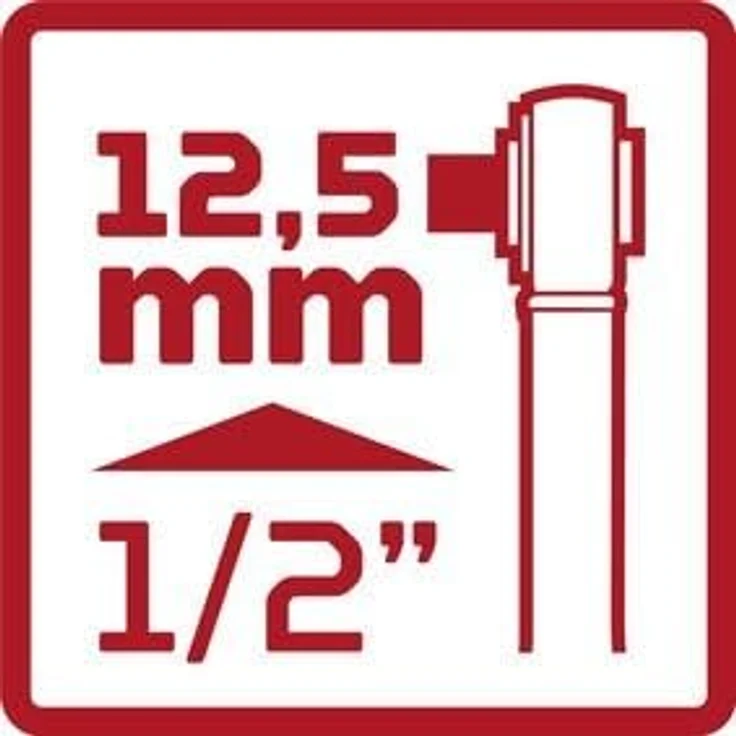 Gedore RED Werkzeugset R21010002, Steckschlüsselwerkzeuge mit 2K-Umschaltknarren, Chrom-Vanadium-Stahl, 1/4" und 1/2" Antrieb – Bild 3