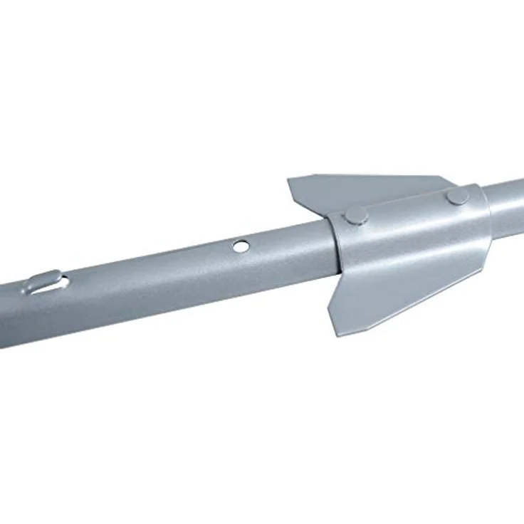 ESTEXO Zaunpfosten Zaunanker Erdanker 107cm, 20er Set in Grau, ideal für Sechseckgeflechte und Volierendraht – Bild 3