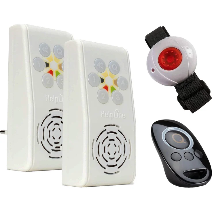 HelpLine by Eiflaender & Soehne HelpLine 230 Sicherheitspaket Alarmanlage mit Angenehmen Ruftonmelodien – Bild 1