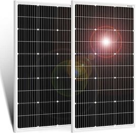 DOKIO Solarpanel 100W 2PC (200W) 18V Monokristallin