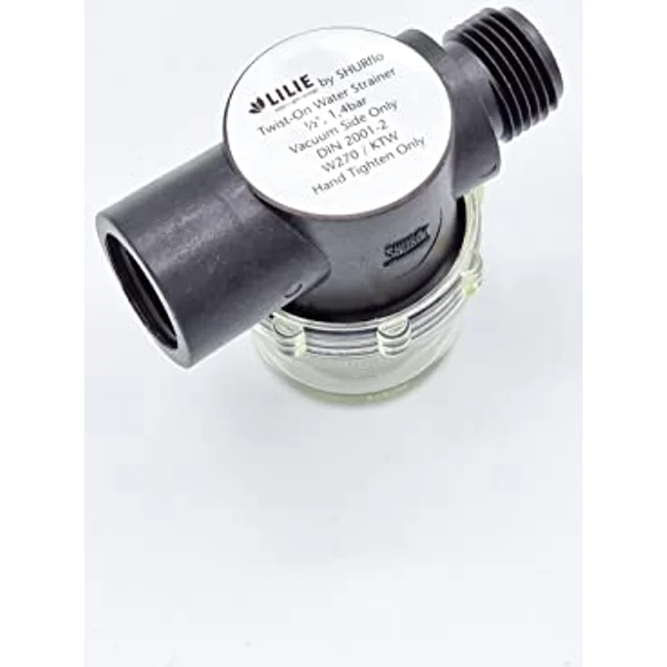 ShurFlo Wasserfilter für ShurFlo Pumpen schraubbar Gartenpumpe – Bild 3