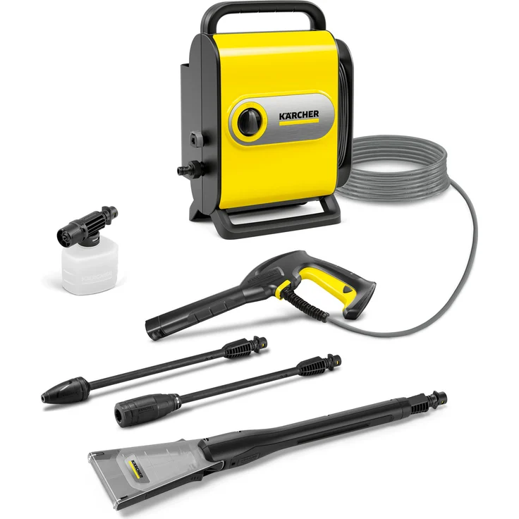 Kärcher Hochdruckreiniger K Silent eco!Booster, 130 Bar, 420 l/h, kompaktes Design