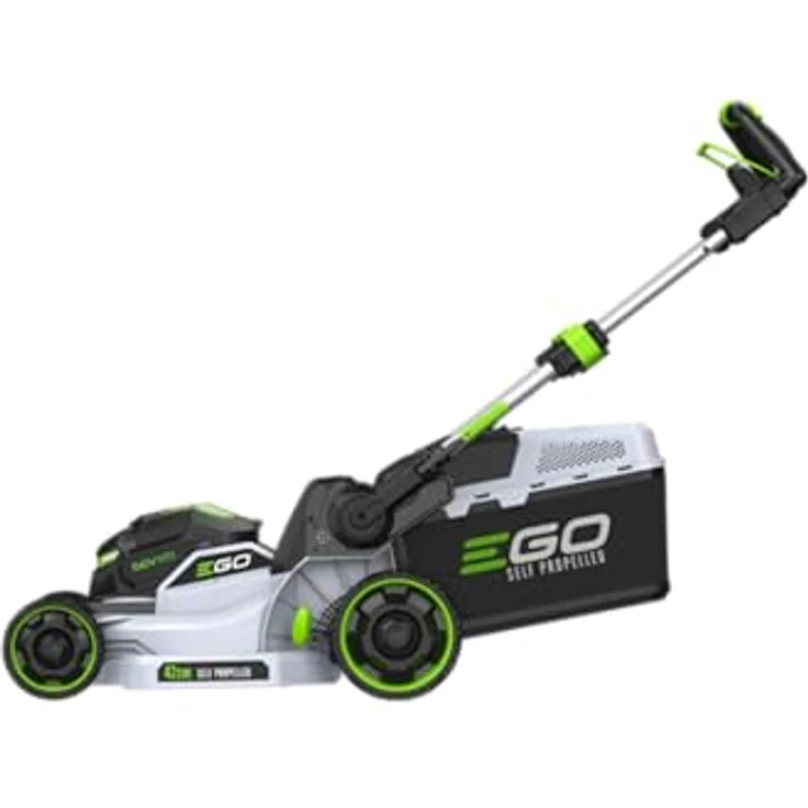 EGO Rasenmäher LM1710E-SP, 42cm Akku-Rasenmäher mit Radantrieb, 3-in-1 Funktion, LED-Scheinwerfer, schnittbare Höhen und ECO-Modus – Bild 3