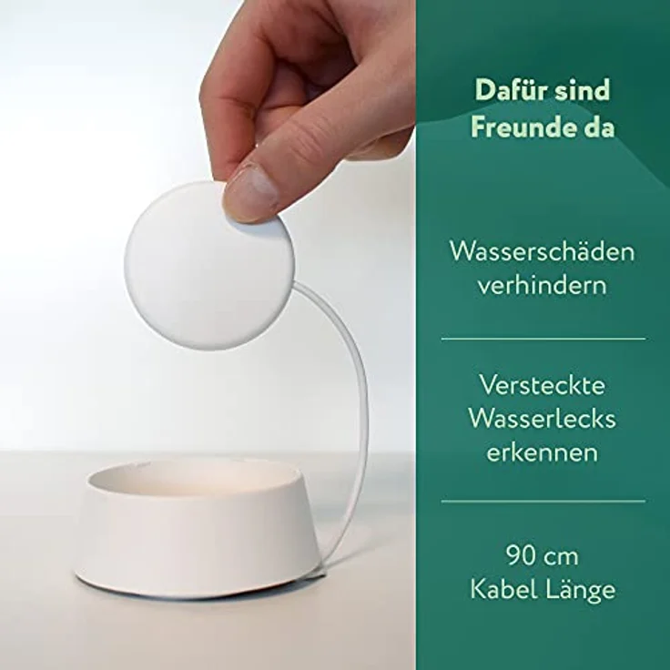 frient Water Leak Detector Probe | Erweiterte Wasserleck Erkennung für frient Wassermelder | Schnelle Alarmierung bei versteckten Wasserlecks – Bild 3
