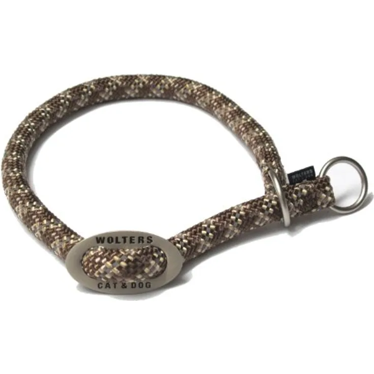 Wolters | Schlupfhalsband Everest reflektierend in Tabac/Sand | L 30 - 35 x B 0,9 cm