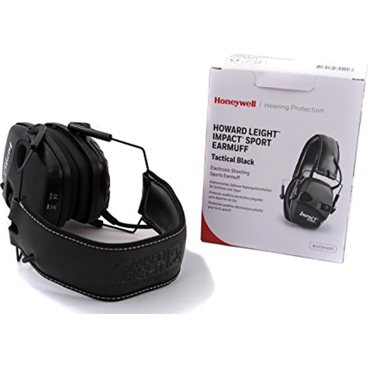 Honeywell 1034490 Howard Leight Impact Sport Weiche Ohrenschützer, schwarz, 1 – Bild 4