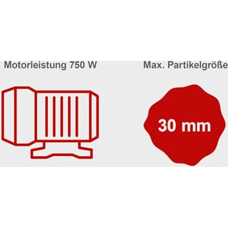 Scheppach Schmutzwasserkombipumpe DWP750 Wasserpumpe mit Saugfunktion | 750W Leistung | Fördermenge 20000 L/h | max. Partikelgröße 30mm | Förderhöhe 8m | Eintauchtiefe 7m | für Klar- & Schmutzwasser – Bild 3