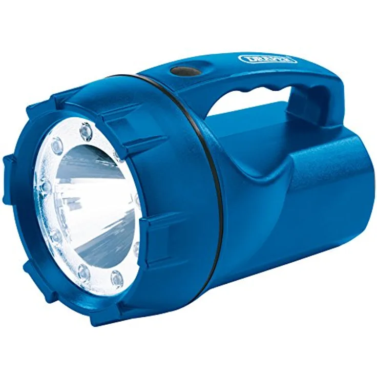 DRAPER Tools Ltd Draper 51339 3 Watt 9 LED wiederaufladbare Taschenlampe