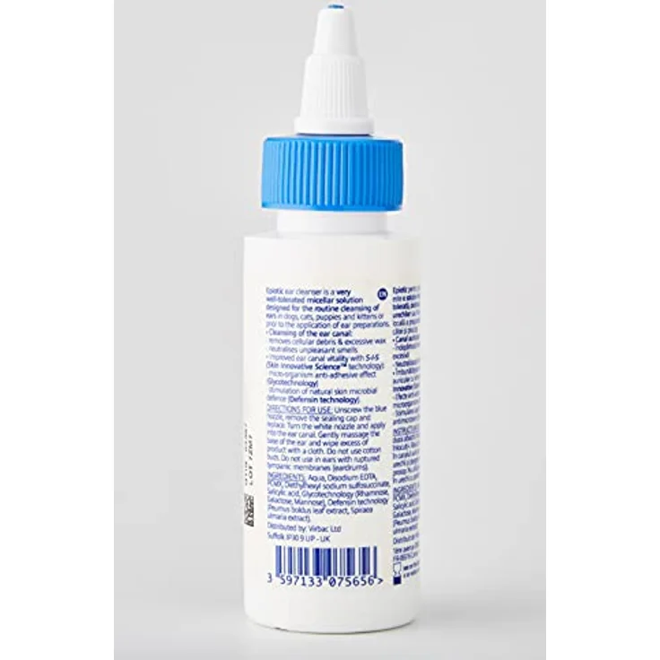 Virbac 3597133075656 Epiotic Ohrreiniger 60 ml – Bild 3