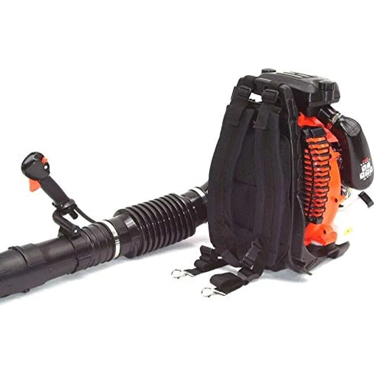 Apex Benzin-Rückenlaubbläser XXL 850, Profi Laubbläser mit 75.6 cm³ Motor, blau – Bild 3