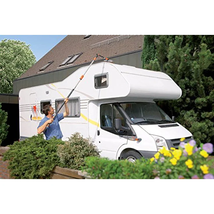 GARDENA Wasserstiel-Verlängerung mit Gelenk: Wasserführender Stiel für Cleansystem-Anschlussgeräte, bis 45 Grad abwinkelbar, 53 cm lang (5556-20) Bewässerungszubehör – Bild 2