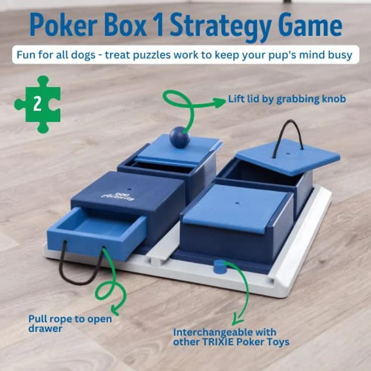 Trixie Dog Activity Poker Box 1 31x31 cm – Bild 2