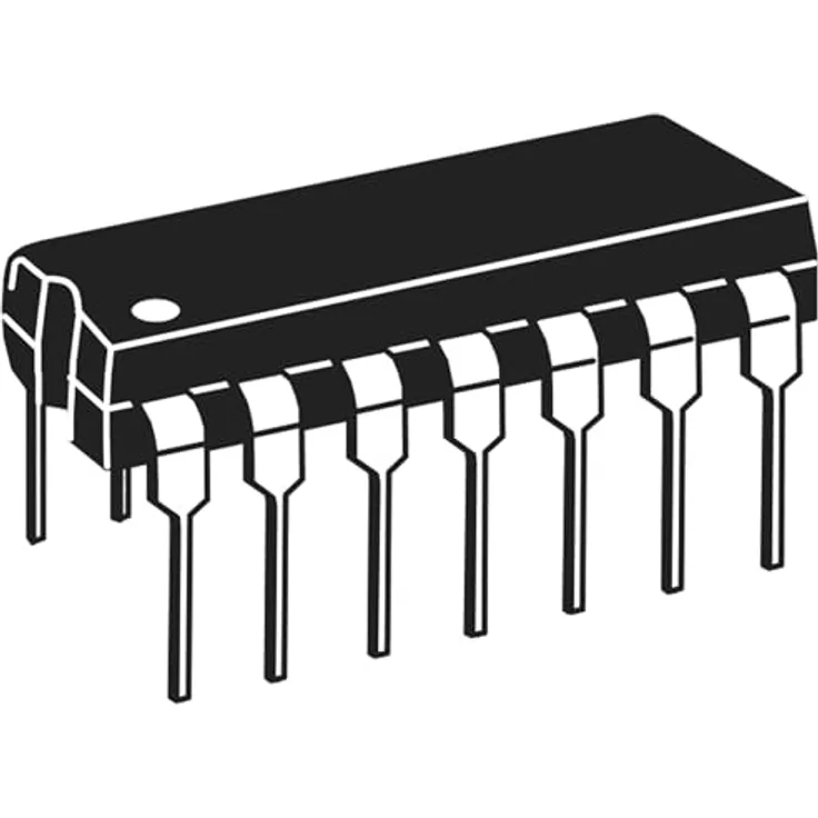 TEXAS INSTRUMENTS Flip-Flop CD4013BE,