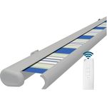 Eclipse Kassettenmarkise 4,50 x 3,00 Meter elektrisch (Weiß) - UV-Schutz, wasserabweisend, GS-zertifiziert - Preisvergleich