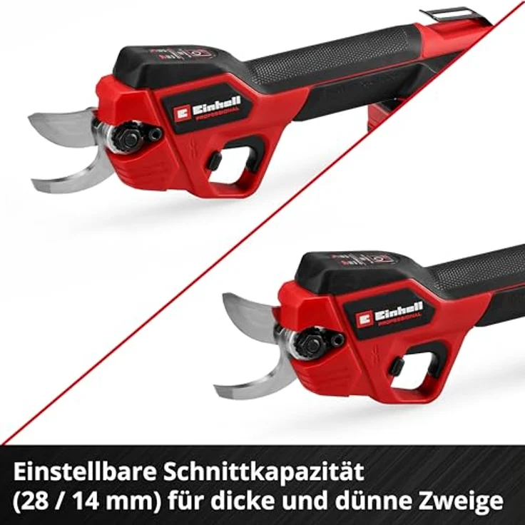 Einhell Akku-Astschere GP-LS 18/28 Li BL-Solo, Profi-Gartengerät mit Brushless Motor, schwarz – Bild 7