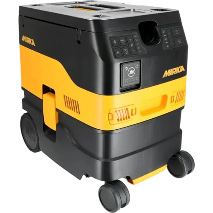 MIRKA Staubsauger DEXOS 1217 M AFC Nass-/Trockensauger Schlauch 4m MIX12171221, Kompakter & leiser Profi-Staubsauger mit Bluetooth®-Kopplung & HEPA-Filter, 17-Liter-Behälter, blau – Bild 2