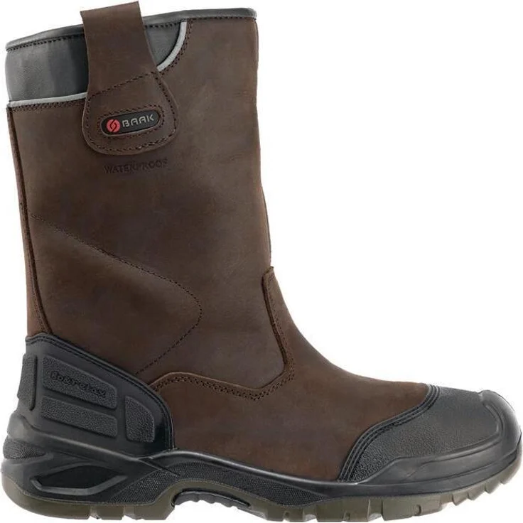 Baak 211014 HERCULES Riggerboot S3 SRC ESD WR, Gr.43, wasserdicht, Knöchelschutz, Aluminium-Zehenschutz, PU/PU-Sohle