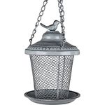 Vogelfutterhaus aus Metall hängend Futterspender Gartendekoration formano - Preisvergleich
