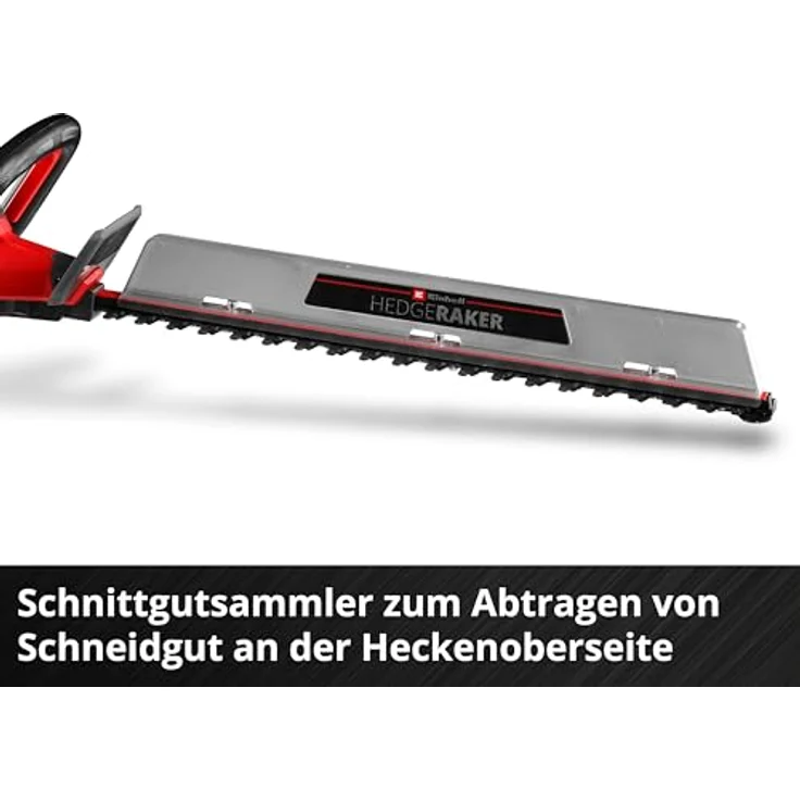 Einhell Professional GP-CH 18/50 Li BL-Solo, Akku-Heckenschere 18V, 560mm, bürstenloser Motor, zwei Geschwindigkeitsmodi, inkl. Schnittgutsammler – Bild 7
