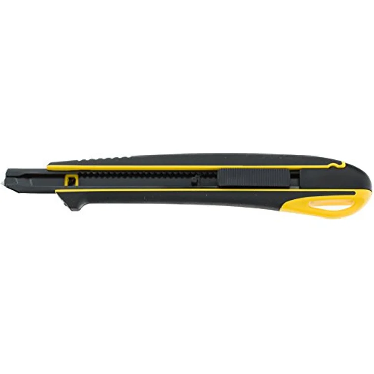 Tajima Cutter 9 mm, Extra Harte Klingenführung und Razar Black Klinge mit Taste, 2K-Griff, 1 Stück, TAJ-11678 – Bild 6