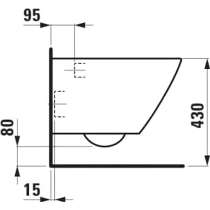 Laufen Lua Wand-WC Pack 36x52x35 cm Weiß, mit Absenkautomatik und ...