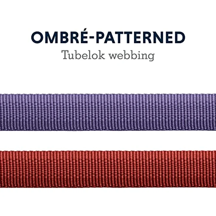RUFFWEAR Front Range Hundehalsband, Robustes Tubelok-Gewebe, Aluminium-Leinenbefestigung & Schnalle, Helles, Stilvolles & Langlebiges Halsband für den Alltag, Purple Clay (Größe L, 51-66cm) – Bild 3