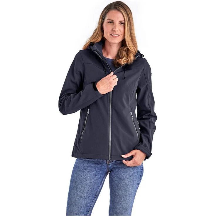 Killtec Softshelljacke Damen Softshelljacke, wasserabweisend und winddicht, schwarz