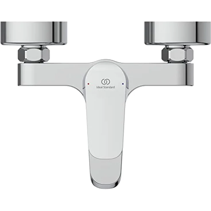 Ideal Standard Ceraflex Aufputz Badearmatur, Chrom, mit Eco-Einstellung und Heißwassertemperaturbegrenzer – Bild 3