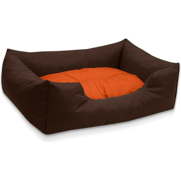 BedDog Tierbett Hundebett MIMI mit Rand, Kissen zum rausnehmen, Schwarz, von BedDog – Bild 1