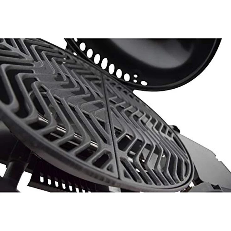 Activa Crosby Tischgrill Gasgrill klein, Edelstahl, 41 x 84 x 45 cm, Durchmesser Grillfläche 50 cm, 10,5 kg – Bild 6